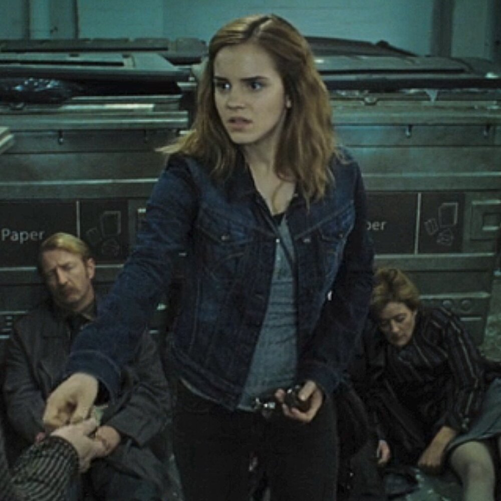 Topshop moto Denim Jacket ALT ASO Hermione Granger - Picture 9 of 11